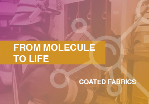 From molecule to life: coated fabrics
